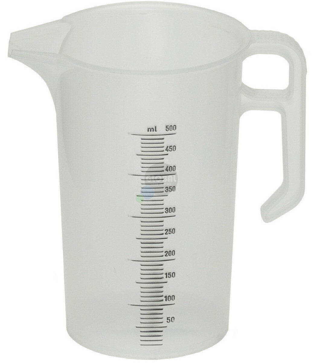 Plastic Pouring Jug 500ml Unbranded