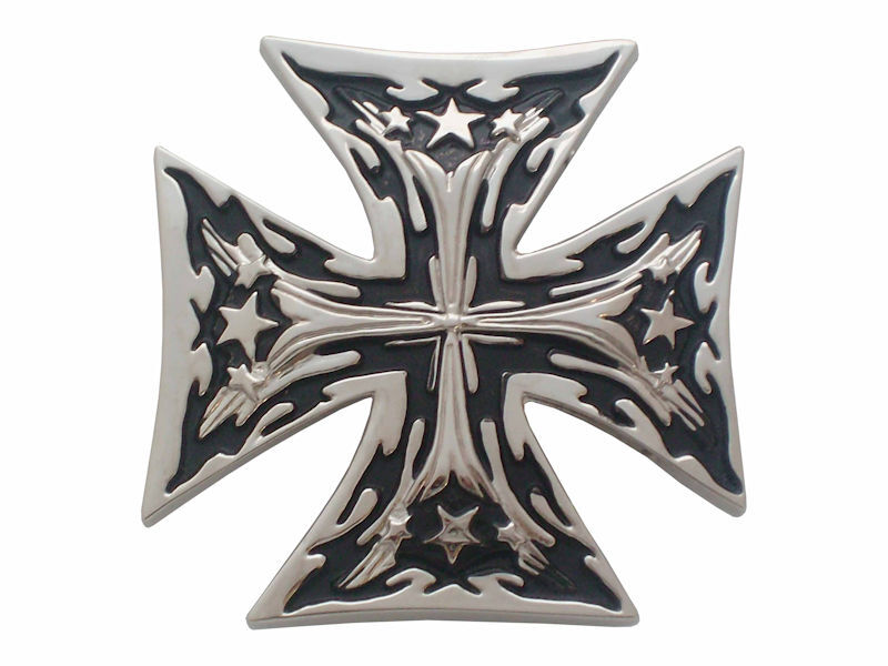 Maltese Cross Belt Buckle Unbranded