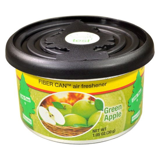 Green Apple - Fiber Can Car Air Freshener