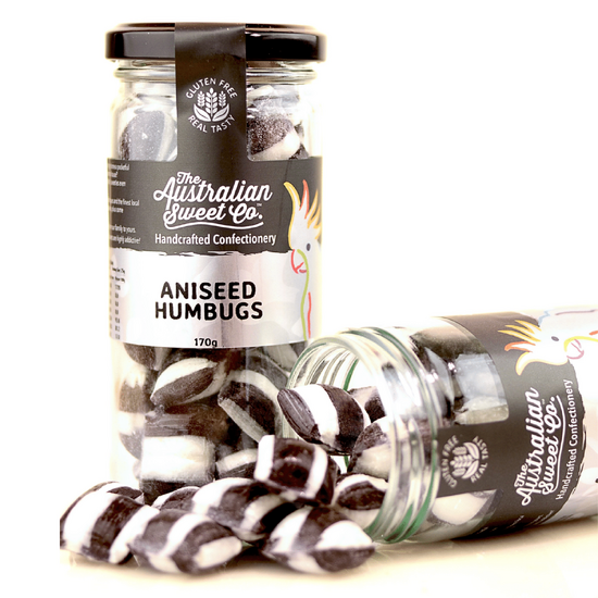 Aniseed Humbugs Rock Candy