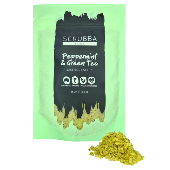 Peppermint & Green Tea - Salt Body Scrub