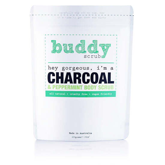 Activated Charcoal & Peppermint - Body Scrub