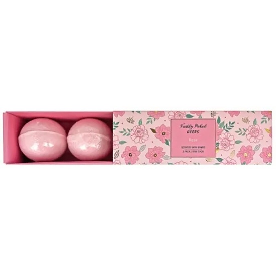 Bath Bomb Gift Set - Rose (100g x 3)