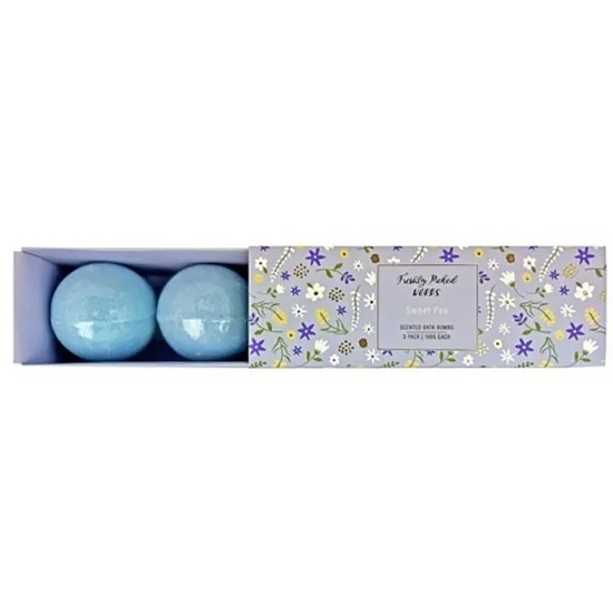 Bath Bomb Gift Set - Sweet Pea (100g x 3)