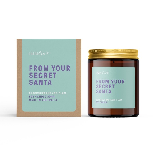 From Your Secret Santa - Blackcurrant & Plum Soy Candle