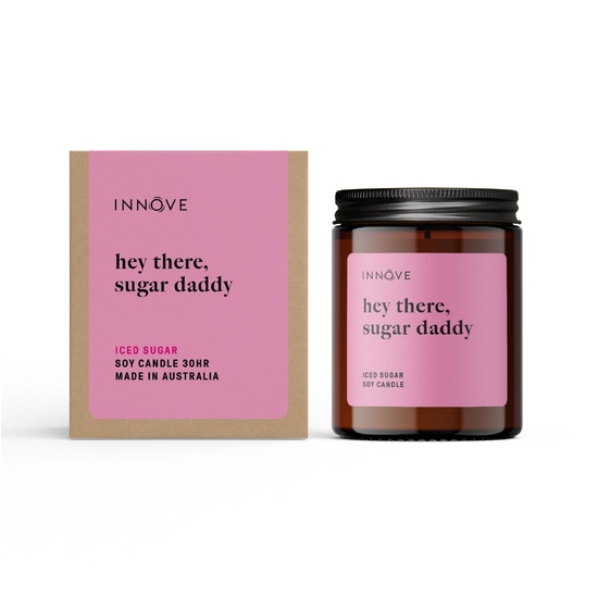 Hey There Sugar Daddy - Iced Sugar Soy Candle