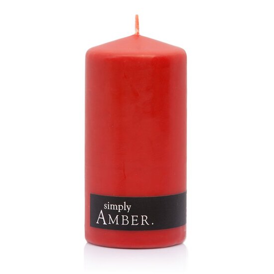 Amber - Pillar Candle