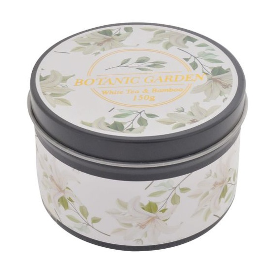 White Tea & Bamboo - Botanic Garden Tin Candle