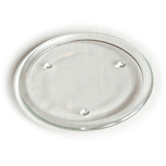 Glass Candle Plate (11.5cm)