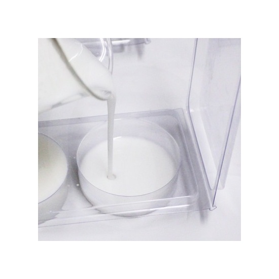 Clam Shell Mould - Two Round 50g Cavities (x50)