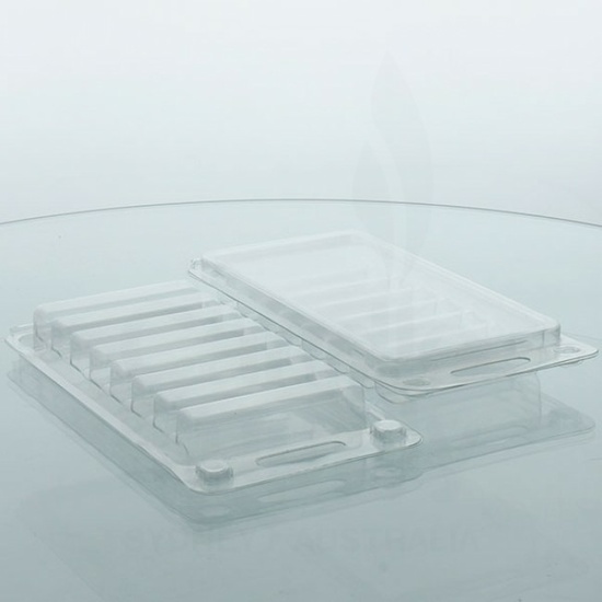 Clam Shell Melt Mould - Bars 8 Cavity (x50)