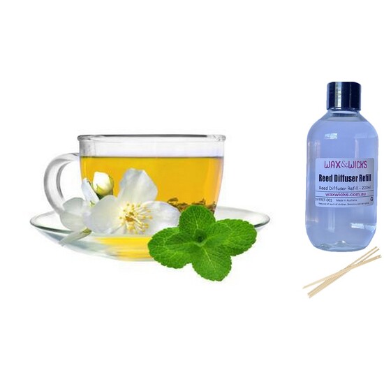 White Jasmine & Mint - Reed Diffuser Refill 