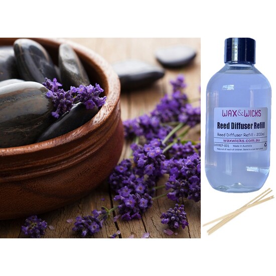 Black Amber & Lavender - Reed Diffuser Refill 