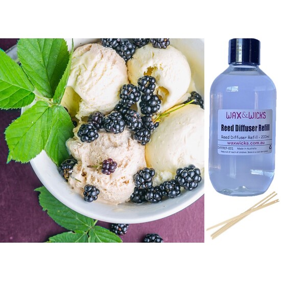 Black Raspberry & Vanilla - Reed Diffuser Refill 