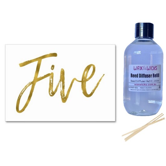 Five - Reed Diffuser Refill 