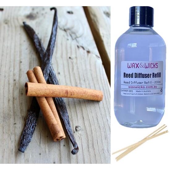 Cinnamon Vanilla - Reed Diffuser Refill 