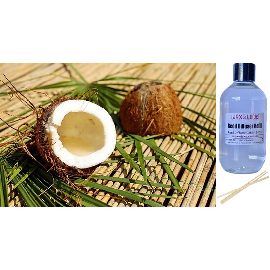 Coconut & Lemongrass - Reed Diffuser Refill 