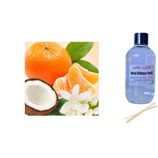Coconut & Mandarin - Reed Diffuser Refill 