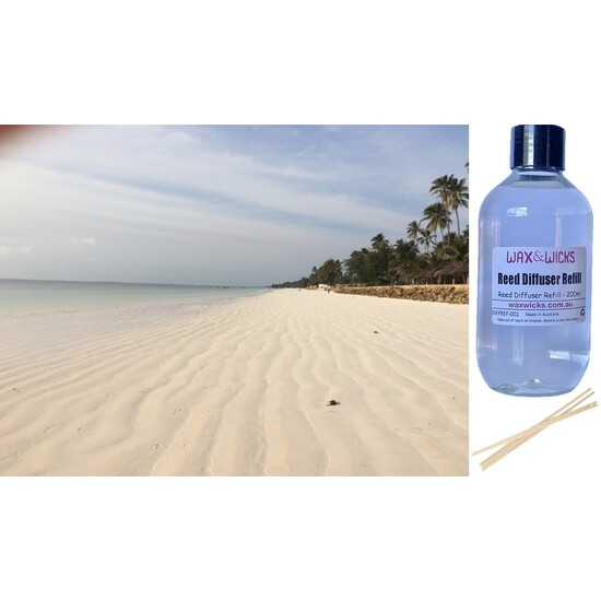 White Ocean Sands - Reed Diffuser Refill 
