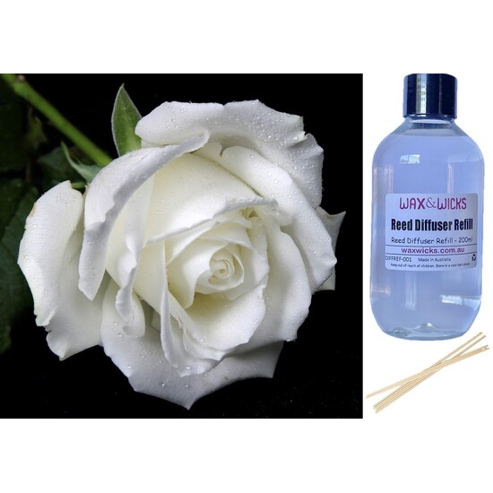 White Rose & Bergamot - Reed Diffuser Refill 