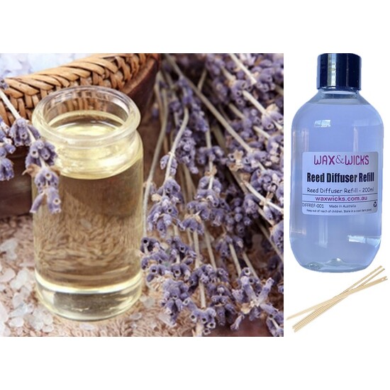 Lavender Vanilla - Reed Diffuser Refill 