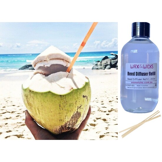 Beachy Coconut Milk - Reed Diffuser Refill 