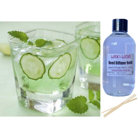 Cucumber & Green Tea - Reed Diffuser Refill 