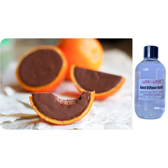 Orange & Bitter Chocolate - Reed Diffuser Refill 