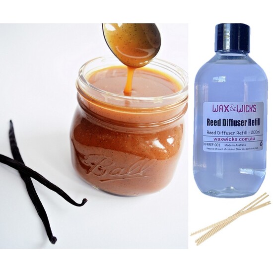 Vanilla Caramel - Reed Diffuser Refill 