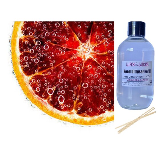 Zingy Tarocco Orange - Reed Diffuser Refill 