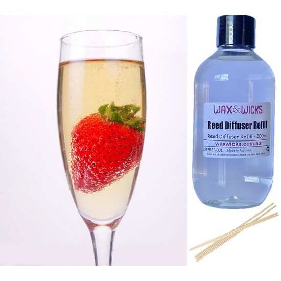 Champagne & Strawberries - Reed Diffuser Refill 