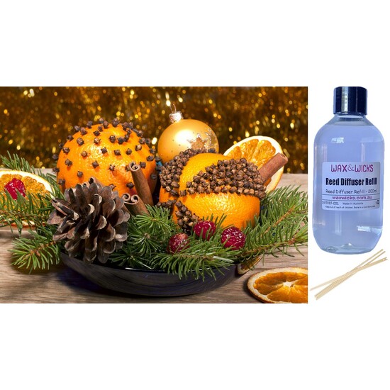 Bergamot Citrus & Clove - Reed Diffuser Refill 