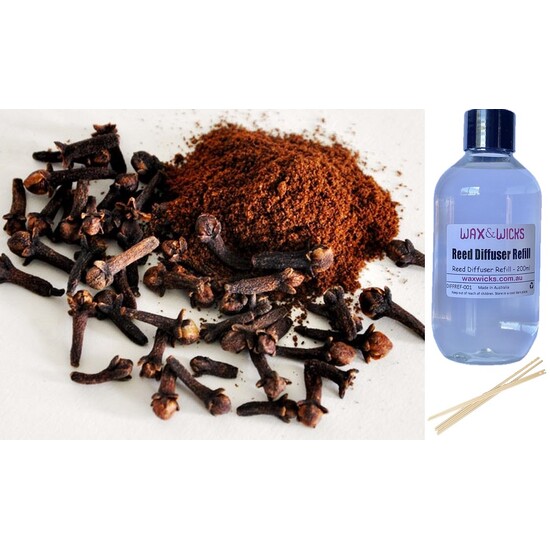 Clove & Sandalwood - Reed Diffuser Refill 