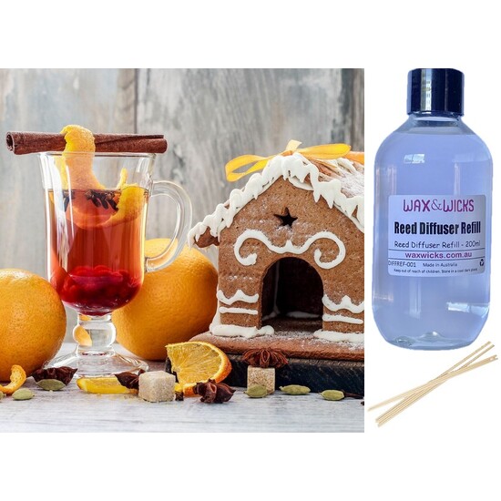 Orange Peel & Cinnamon - Reed Diffuser Refill 