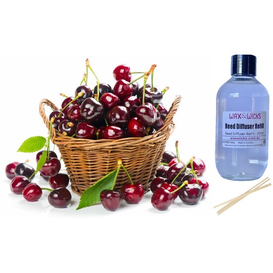 Black Cherry & Orange Spice - Reed Diffuser Refill 