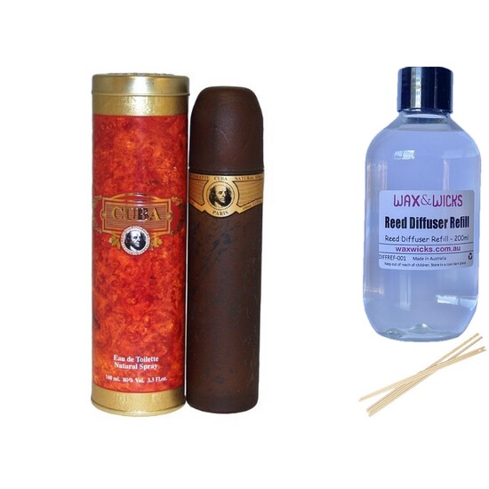 Cuba Gold - Reed Diffuser Refill 