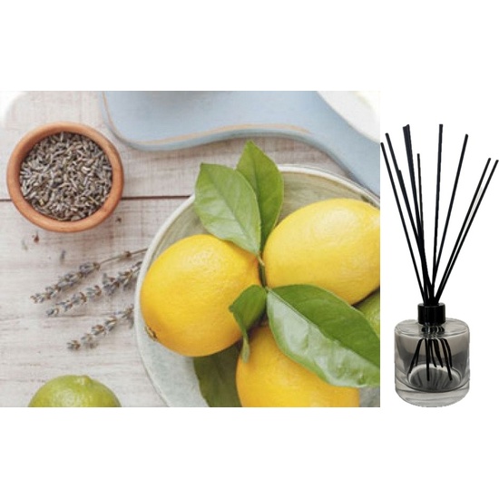 White Leather & Citron Frost - Reed Diffuser