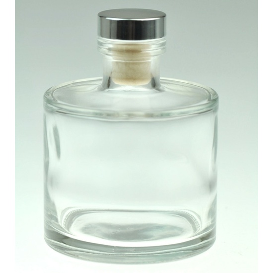 Diffuser Glassware - 200ml Round Cork Top (with lid)