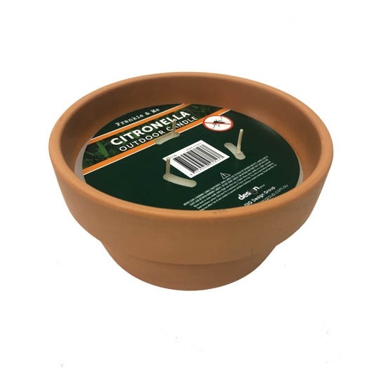 Citronella Candle - Terracotta Pot (Large)