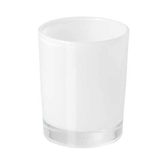 Votive Jar - Transparent White (x12)