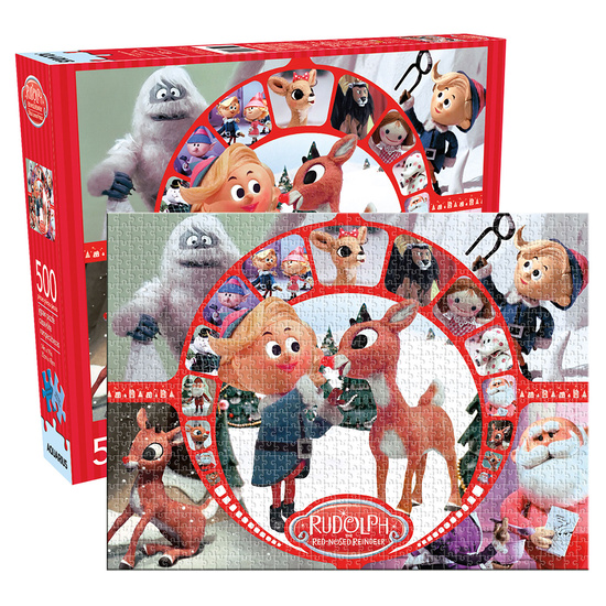 Rudolph Collage 500pc Puzzle