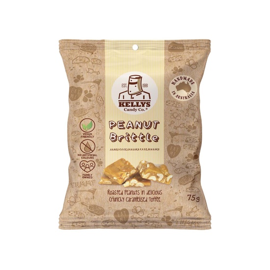 Peanut Brittle - 75g Snack Pack