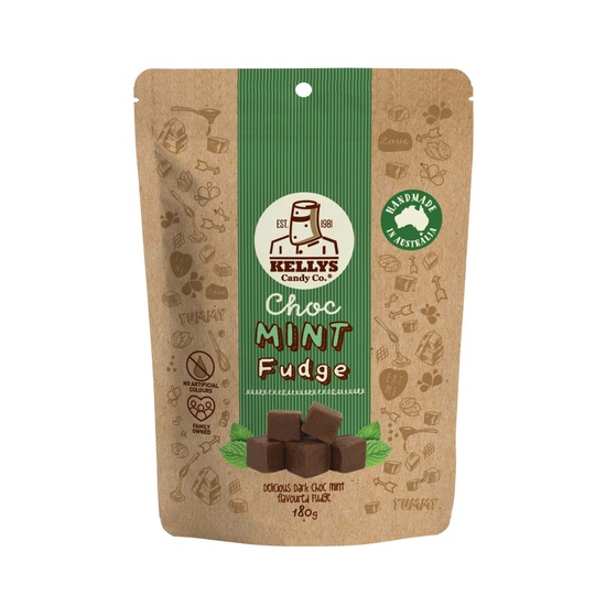 Choc Mint Fudge - 180g Pouch