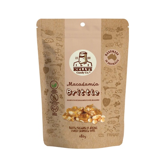 Macadamia Brittle - 180g Pouch