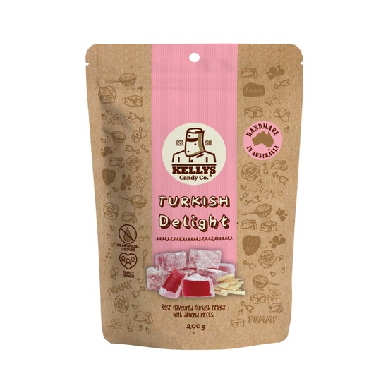 Turkish Delight - 200g Pouch