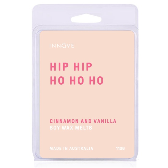 Hip Hip Ho Ho Ho - Cinnamon & Vanilla Soy Wax Melts