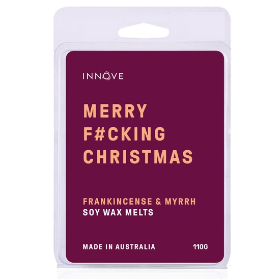 Merry F#cking Christmas - Frankincense & Myrrh Soy Wax Melts