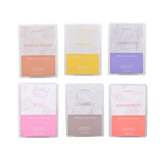 6 Pack - Aromist - Soy Wax Melts