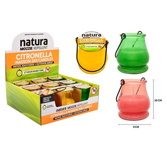 Citronella Candle - Mason Jar
