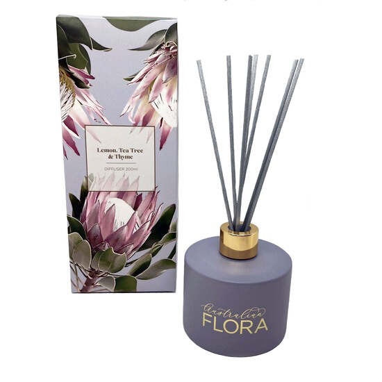 Lemon, Tea Tree & Thyme - Australian Flora Reed Diffuser